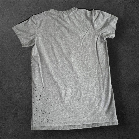 Adidas Gray Sleep Shirt Short Sleeve - Picture 5 of 8